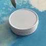 Mini Meta Tins 4 oz Shallow Round Tins with Solid Slip Lids Empty Tin Containers Cosmetics Tins Party Favors Tins and Food Storage Containers (White)