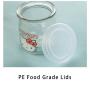 30pcs Bottle Cap Seal Juice Milk Jar Cover Seal Replacement Caps Canning Covers Jar Lids Milk Bottle Lids Pudding Jar Lid Replacement Leak-proof Bottle Caps Transparent