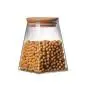750ml Transparent Personality Four Corner Trapezoidal Sealed Glass Container Nut Coffee Beans Grain Food Glass Jar 750ml Transparent Personality Four Corner Trapezoidal Sealed Glass Container Nut Coffee Beans Grain Food Glass Jar