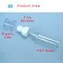 120ml D35mm H187mm empty in stock Clear hand sanitizer pet plastic spray bottle in stock quick delivery