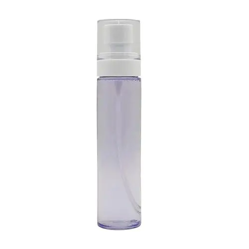Leere 100ml D35mm H163mm transparente Handdesinfektionssprayflasche aus Kunststoff, lagernd, schnelle Lieferung