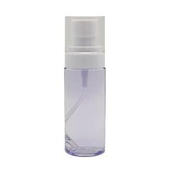 60ml D35mm H120mm empty in stock Clear hand sanitizer pet plastic spray bottle in stock quick delivery