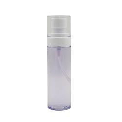 80ml D35mm H138mm empty in stock Clear hand sanitizer pet plastic spray bottle in stock quick delivery