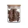 Dia 65mm H 90mm 220ml Glass Food Storage Containers Set,Airtight Food Jars with Bamboo Wooden Lids - Kitchen Canisters For Sugar,Candy, Cookie, Rice and Spice Jars Dia 65mm H 90mm 220ml Glass Food Storage Containers Set,Airtight Food Jars with Bamboo Wooden Lids - Kitchen Canisters For Sugar,Candy, Cookie, Rice and Spice Jars