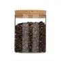 Bouteilles en verre transparentes 85mm H 100mm 470ml vides avec bouchon en liège - Contenant réutilisable pour stockage de denrées sèches, fleurs, thé, fruits secs, noix, bonbons, épices et autres petits articles. Bouteilles en verre transparentes 85mm H 100mm 470ml vides avec bouchon en liège - Contenant réutilisable pour stockage de denrées sèches, fleurs, thé, fruits secs, noix, bonbons, épices et autres petits articles.
