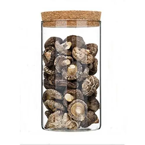 Bouteilles en verre transparentes de 85mm de diamètre x 150mm de hauteur, 730ml, vides, avec bouchon en liège - Contenant réutilisable pour stockage de nourriture sèche, fleurs, thé, fruits secs, noix, bonbons, épices et autres petits articles. Bouteilles en verre transparentes de 85mm de diamètre x 150mm de hauteur, 730ml, vides, avec bouchon en liège - Contenant réutilisable pour stockage de nourriture sèche, fleurs, thé, fruits secs, noix, bonbons, épices et autres petits articles.