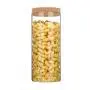 Bouteilles en verre transparentes 85mm x 200mm - 1000ml - Avec Bouchon en Liège - Idéales pour Stockage de Conserves Séchées, Fruits Secs, Noix, Bonbons, Épices et Autres Petites Articles - Contenants Réutilisables. Bouteilles en verre transparentes 85mm x 200mm - 1000ml - Avec Bouchon en Liège - Idéales pour Stockage de Conserves Séchées, Fruits Secs, Noix, Bonbons, Épices et Autres Petites Articles - Contenants Réutilisables.
