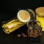 Glas-Aufbewahrungsgläser mit Schraubdeckel, Airtight Glasbehälter mit Verschließbaren Deckeln, Glasbehälter mit Bambusdeckel, Lebensmittelbehälter, Glasbehälter-Sets