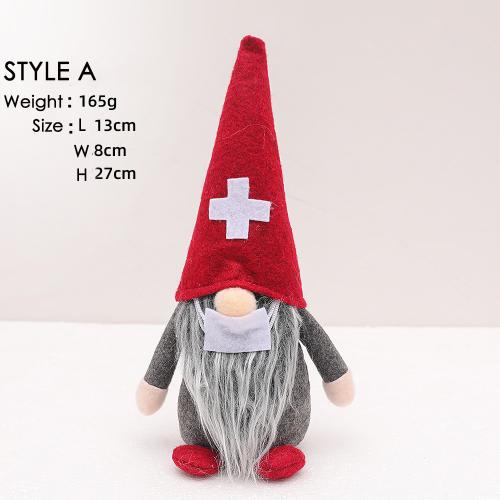 2020 New Christmas Decorations Doctors Nurses Santa Claus Faceless Doll Decoration Gift Christmas Doll 2020 New Christmas Decorations Doctors Nurses Santa Claus Faceless Doll Decoration Gift Christmas Doll