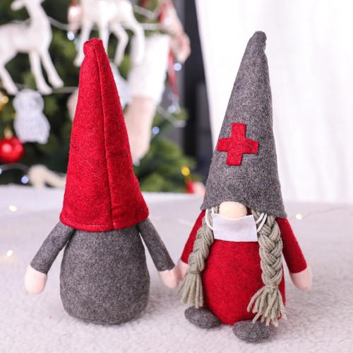 2020 New Christmas Decorations Doctors Nurses Santa Claus Faceless Doll Decoration Gift Christmas Doll 2020 New Christmas Decorations Doctors Nurses Santa Claus Faceless Doll Decoration Gift Christmas Doll
