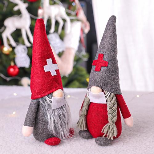 2020 New Christmas Decorations Doctors Nurses Santa Claus Faceless Doll Decoration Gift Christmas Doll 2020 New Christmas Decorations Doctors Nurses Santa Claus Faceless Doll Decoration Gift Christmas Doll