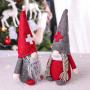 2020 New Christmas Decorations Doctors Nurses Santa Claus Faceless Doll Decoration Gift Christmas Doll