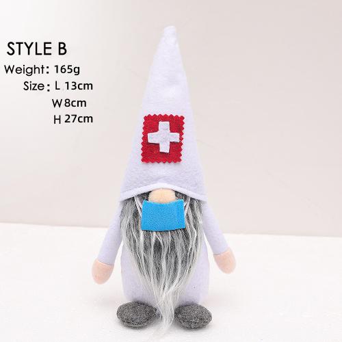 2020 New Christmas Decorations Doctors Nurses Santa Claus Faceless Doll Decoration Gift Christmas Doll 2020 New Christmas Decorations Doctors Nurses Santa Claus Faceless Doll Decoration Gift Christmas Doll