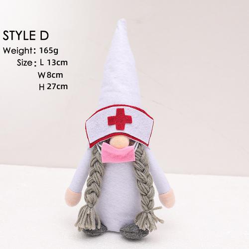 2020 New Christmas Decorations Doctors Nurses Santa Claus Faceless Doll Decoration Gift Christmas Doll 2020 New Christmas Decorations Doctors Nurses Santa Claus Faceless Doll Decoration Gift Christmas Doll