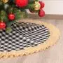 Nappe de Noël à carreaux rouges, décorations de scène de Noël, décoration d'arbre de Noël, tablier d'artisanat de Noël. Nappe de Noël à carreaux rouges, décorations de scène de Noël, décoration d'arbre de Noël, tablier d'artisanat de Noël.