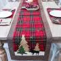 Tissée en maille scandinave, chemin de table créatif pour Noël, décoration de restaurant, nappe de table, chemins de table pour thé. Tissée en maille scandinave, chemin de table créatif pour Noël, décoration de restaurant, nappe de table, chemins de table pour thé.