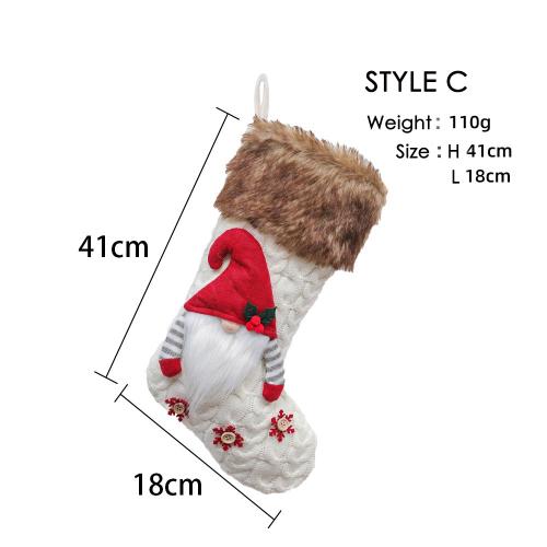 Christmas decoration knitted faceless big socks Christmas socks candy socks gift socks word Christmas tree pendant Christmas decoration knitted faceless big socks Christmas socks candy socks gift socks word Christmas tree pendant