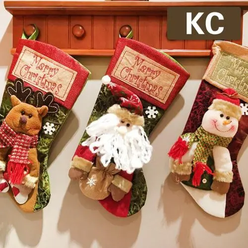 Christmas decoration gifts Santa Claus snowman socks Christmas gifts Christmas socks decoration Christmas socks gift bags