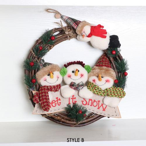 Christmas decorations, Christmas decorations, wreaths, dolls, vine rings, Christmas tree pendants, window dressing props, wreaths Christmas decorations, Christmas decorations, wreaths, dolls, vine rings, Christmas tree pendants, window dressing props, wreaths