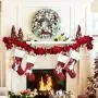 2020 Weihnachtsstrumpf-Geschenketuiß Kenaf-Hirsch-Stickerei Weihnachtsstrumpf Geschenke Weihnachtsanhänger