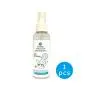 Gel Sanitaire à la Main 100ml, Gel Lavant pour les Mains - Pompe - Taille Voyage Pochette Portable (1 Pack x 100ml / 3.38 FL OZ) Gel Sanitaire Rapide à Séchage pour Adultes et Enfants