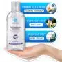 Erfrischendes Handdesinfektionsgel, waschfreies Handseifen Gel, 100 ml Reise-Reinigung Sanft Feuchtigkeitsspendendes Handdesinfektionsgel, beruhigende Gel, nicht reizend, Pumpflasche (100 ml, 1 Pack)
