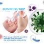 Refreshing Hand Sanitizer Gel, Washless Hand Soap Gel, 100 ML Travel Cleaning Gentle Hydrating Hand Sanitizer Soothing Gel,Non-irritating,Pump Bottle (100 ML,1Pack)
