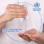 Refreshing Hand Sanitizer Gel, Washless Hand Soap Gel, 100 ML Travel Cleaning Gentle Hydrating Hand Sanitizer Soothing Gel,Non-irritating,Pump Bottle (100 ML,1Pack)