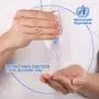 Erfrischendes Handdesinfektionsgel, waschfreies Handseifen Gel, 100 ml Reise-Reinigung Sanft Feuchtigkeitsspendendes Handdesinfektionsgel, beruhigende Gel, nicht reizend, Pumpflasche (100 ml, 1 Pack)