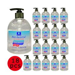 custom logo bulk antibacterial hand sanitizer gel manufacturers 17 Oz / 500 ML (18 x 17 Fl Oz) OEM/ODM Hand Sanitizer