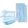 Disposable Surgical Mask Dust Breathable Earloop Antiviral Face Mask, Medical Sanitary Surgical Mask Thick 3-Layer Masks, 100 pcs