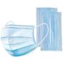 Disposable Surgical Mask Dust Breathable Earloop Antiviral Face Mask, Medical Sanitary Surgical Mask Thick 3-Layer Masks, 100 pcs