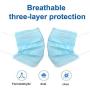 Fast Quick Delivery from Hong Kong 2000pcs Disposable Face Mask Safety Mask Dust for Medical Dental Salon and Personal Health, 3-Ply Ear Loop CE FDA ISO Certificate, Made in Hong Kong, Blue Color