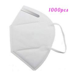 KN95 Protective Face Masks with Elastic Ear Loops 4 Layer Medical Dustproof Anti Haze Comfortable Mask 1000 Pcs