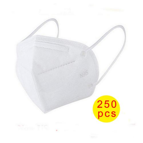 250pcs KN95 Mask COVERME Dust Mask Disposable Respiratory Mask Face Mask Safety Mask for PM2.5 Mask, Men&Women