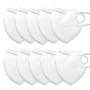 N95 500Pcs 4-Layers Mouth Mask Dust Mask Anti Pollution Military Grade Washable Cotton Masks KN95 Masks Anti PM2.5 Activated Carbon Filter Protective Filter Breathable Mask for Germ Protection