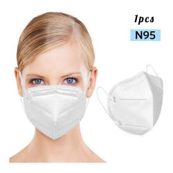 New N95 Dust Mask Medical MASK Antiviral Mask for Dust Haze, Bacteria & Droplet Protection[1 Pcs]Face Mask, Anti-Pollution Dust Protective Mask