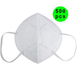 N95 4-Layer Safety Masks 500 PCS, Respirator for Virus Protection and Personal Health