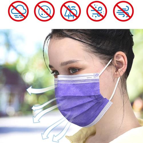 ZTANPS Face Mask,Pack of 50 Disposable Face Mask for Men & Women (5 Color) ZTANPS Face Mask,Pack of 50 Disposable Face Mask for Men & Women (5 Color)