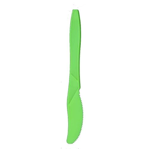 Disposable Heavy Duty Plastic Knives, Great for Every Day Use, Home, Office, Party, Picnics, or Outdoor Events-Green 96pcs