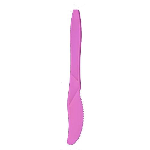 Disposable Heavy Duty Plastic Knives, Great for Every Day Use, Home, Office, Party, Picnics, or Outdoor Events-Pink 96pcs