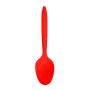 Disposable 96-Piece Extra Heavy Plastic Cutlery Spoons-Red