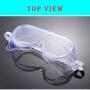 Protective Anti-Fog Safety Goggles with Wide-Vision, Extra Soft, Adjustable & Lightweight,Clear