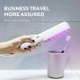 Effective UV Light Sanitizer & Sterilizer | Portable USB Rechargeable Led UV Light, Automatic Timer UV Sanitizer Wand for Grocery Bags, Cellphones, Baby Toys, Boxes, Door knobs, Toilet