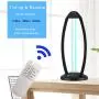 Lampe de désinfection UVC portable avec télécommande, minuterie, pour usage domestique et médical, 110 ou 220 V, européenne ou américaine. Lampe de désinfection UVC portable avec télécommande, minuterie, pour usage domestique et médical, 110 ou 220 V, européenne ou américaine.