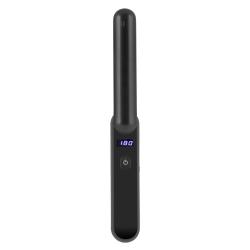 UV Light Sanitizer Wand, Portable UVC Light Disinfector Lamp Chargeable Foldable for Home Hotel Travel Car Kills 99% of Germs Viruses & Bacteria, Black
