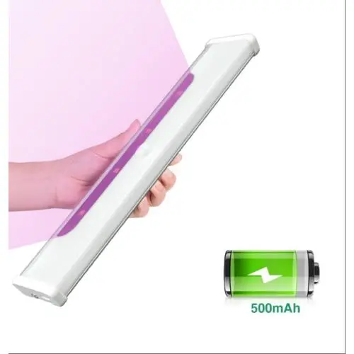 Effektiver UV-Licht-Desinfizierer & Sterilizer | Tragbarer, USB-ladbarer LED-UV-Licht-Desinfektor, automatischer Timer UV-Desinfektionsstab für Einkaufstaschen, Handys, Baby-Spielzeug, Kartons, Türklinken, Toiletten