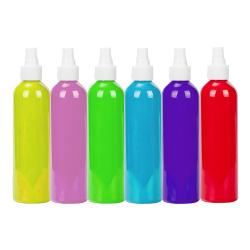 120ml 4oz Empty Cosmetics makeup Amber Atomizer Liquid Spray Bottle with plastic pressing sprayer 