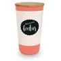 Rayher 46426000 Bamboo Storage, Round, 900ml, 10,5cm, 18cm, Box 1pc, Natural