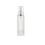 1PC 100ml/3.4oz Empty Refillable Frosted Glass Pump Press Bottle Makeup Cosmetic Container Lotion Bottle Jar Vial Holder Pot Travel Dispenser Storage for Lotion Emulsion Essence